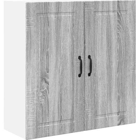 Meuble mural de cuisine,Armoire de cuisine avec porte Gris Sonoma 80 x 31 x 80 cm CFW72204 (1/5)