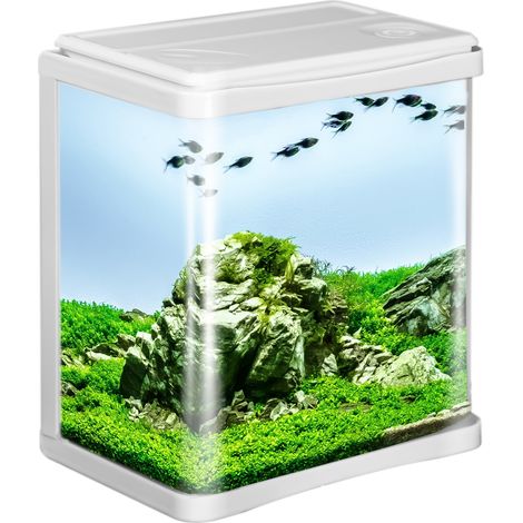 Aquarium Kruger Meier Arona 3 l - kit aquarium blanc (1/5)