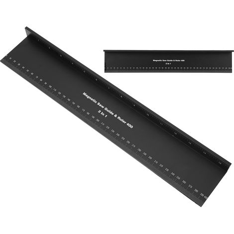 Règle de protection multifonctionnelle pour le travail du bois, en alliage d'aluminium, HT202054 (1/5)