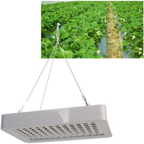 QORVA-Lampe de croissance à 192 LED à spectre complet pour plantes d'intérieur VEG BLOOM Lampe de croissance à double interrupteur pour plantes,DUBUNS