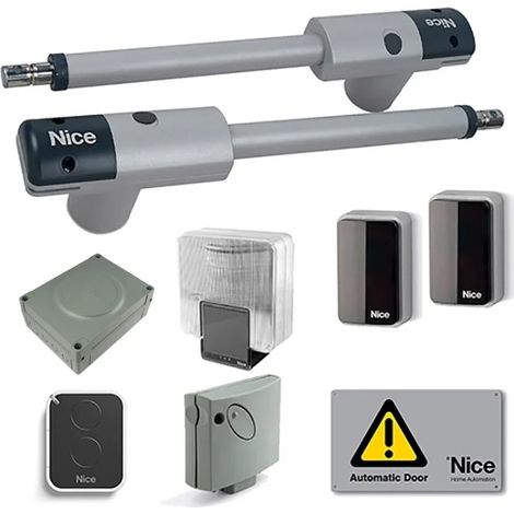 Nice TOO3024KCE Kit Automazione Cancelli a Battente 24V per Ante fino a 3mt e 300 Kg (1/5)