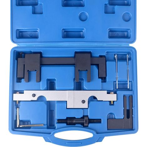 Kit di attrezzi per bloccaggio della catena di distribuzione del motore a benzina compatibile con BMW N43 1.6 2.0 E81 E82 E87 E88 E90 E91 E92 E93 (1/5)