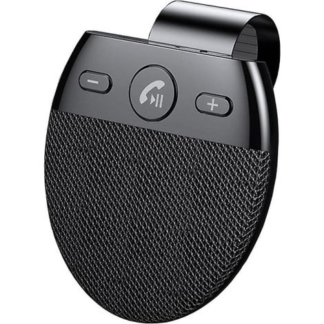 Récepteur audio Bluetooth automobile avec fonction mains libres, lecteur MP3 et prise en charge du microphone. (1/5)