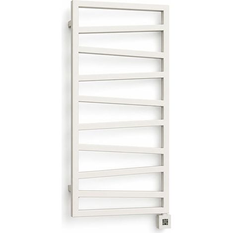 Scaldasalviette elettrico bianco - (HxL) 835x500mm - 300 Watts - 300 Watt - ZIG835-500E8B (1/5)