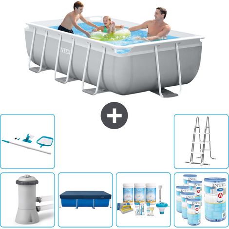 Intex Piscina Prism Frame Rettangolare - 300x175x80 cm - 9-pezzi  SCB34 (1/5)