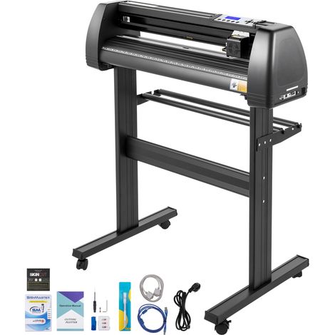 Mophorn 34-Zoll-Vinyl-Schneidemaschine, Vinyl-Plotter mit SignCut-Software für Windows und Mac, manuelles Schneiden