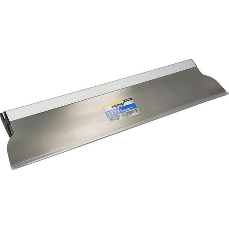 WOLFPACK LINEA PROFESIONAL llana aluminio / acero inoxidable para yeso 50 cm. (1/4)
