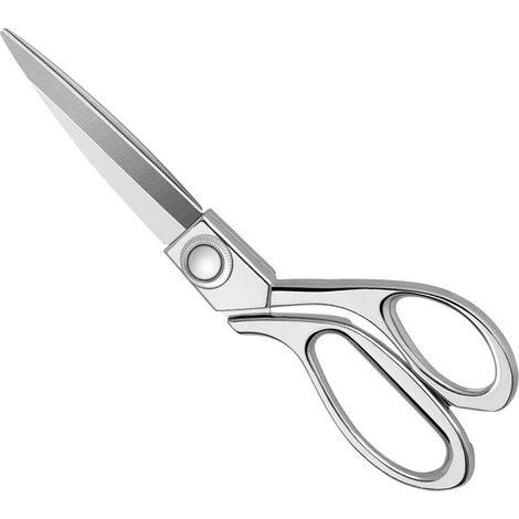 Ciseaux de couture robustes 20,3 cm - Ciseaux de tailleur professionnels en acier inoxydable pour tissu, cuir, couture, artistes, étudiants, couturiers (1/5)