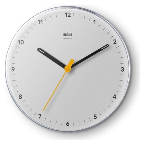Braun BC 26 W-DCF weiß Funkwanduhr