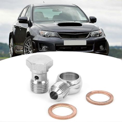 Kit de vis banjo turbo droites 16 mm vers 6AN 31502101026 pour turbo Garrett TB03 T3 (1/2)