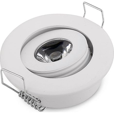 Mini spots LED encastrés 3W pour plafond, 3000K + driver (1/5)