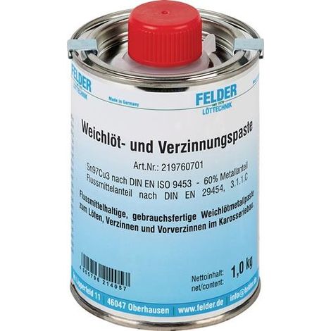FHB Weichlöt- und Verzinnungspaste 230 - 250 °C - 219760701 (1/2)