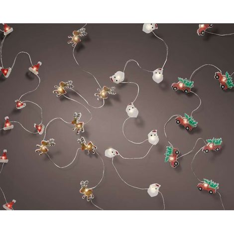 Filo 20 Luci LED Fantasie Natale (1/5)