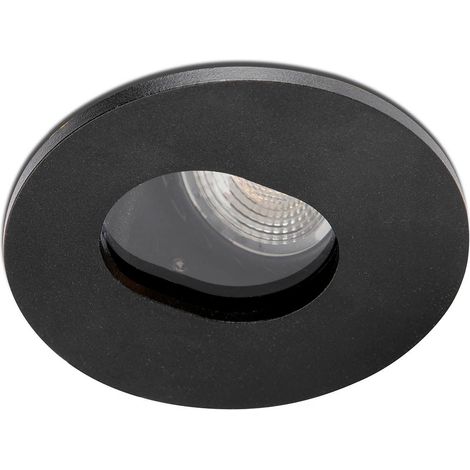 NIVA Pinhole orientable negro IP65