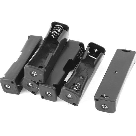 Li-Ion Lithium 18650 3,7 V broches contact bricolage boîtier batterie licou automne 6 pièces