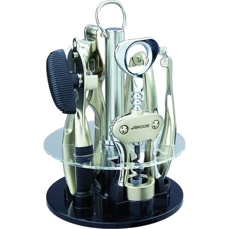 Arcos Forza 604500 Set Ustensiles Cuisine Chromé Argent (1/2)