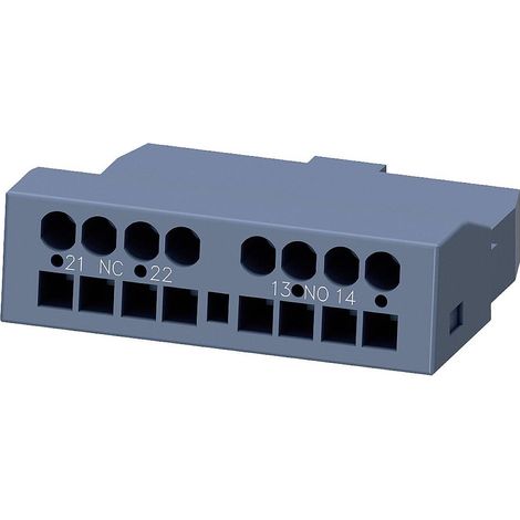 Contatto ausiliario 1NO 1NC per montaggio frontale per avviatore motore S00/0 3RV2901-2E (1/4)