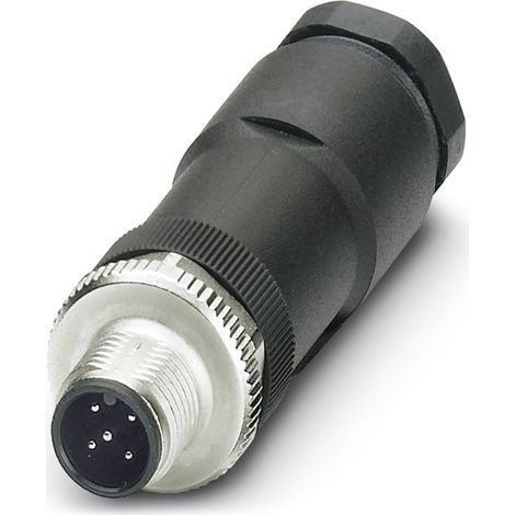 Phoenix Contact 1662748 Sensor-/Aktor-Steckverbinder, unkonfektioniert M12 Stecker, gerade Polzahl