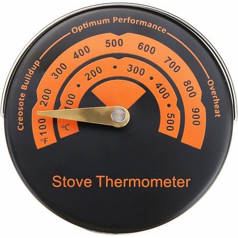 Thermomètre de ventilateur de cheminée 0-500&8451 0-900&8457, (1/4)