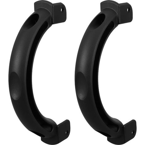 robustes en nylon lot de 2 fixation latérale pour portes (1/5)