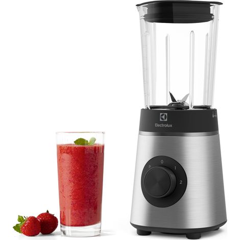 Mixeur compact E4CB1-6ST, pichet en verre de 600 ml, 2 bouteilles supplémentaires à emporter, 2 vitesses, 350 W, inox (1/5)