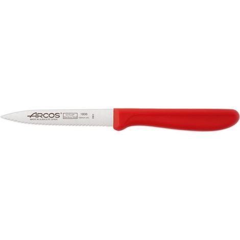 Arcos Genova spelucchino lama dentata rosso extra 10 cm