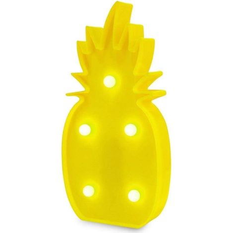 Lampe décorative ananas, lampe de table romantique Ruit, décorations de table pour les fêtes à la maison, décoration lumineuse (1/5)