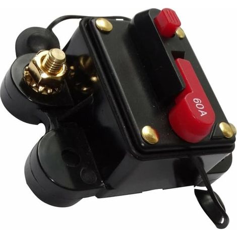 Fusible automatique - disjoncteur réarmable - 60 A - 12 V 24 V 32 V 4