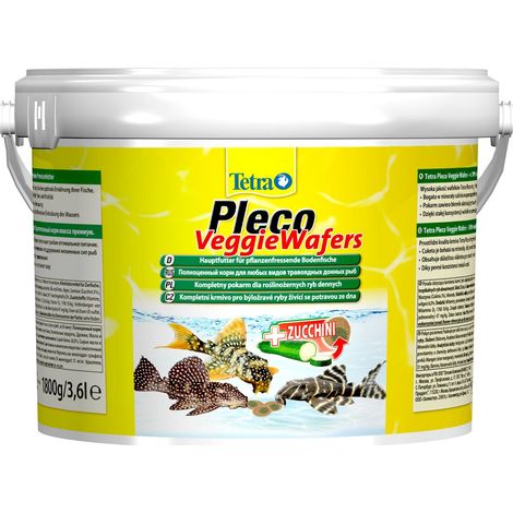 Tetra Pleco Veggie Wafers Alimento per pesci erbivori
