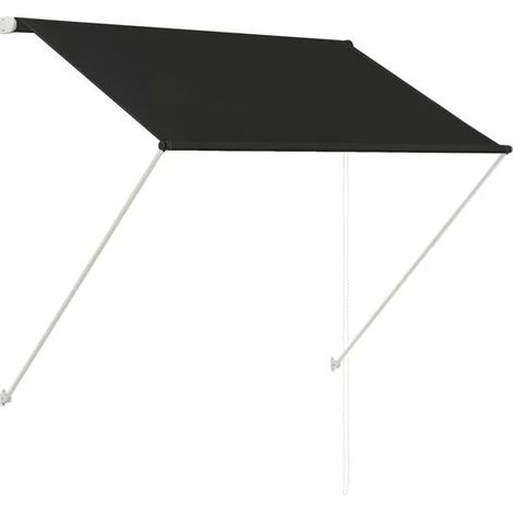 Store banne rétractable 150 x 150 cm, gris anthracite (1/5)