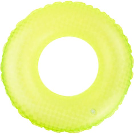 TG67355 FLOTADOR DE PLAYA INFLABLE DE 60 CM NEÓN INFLABLE PARA NADAR EN LA PISCINA