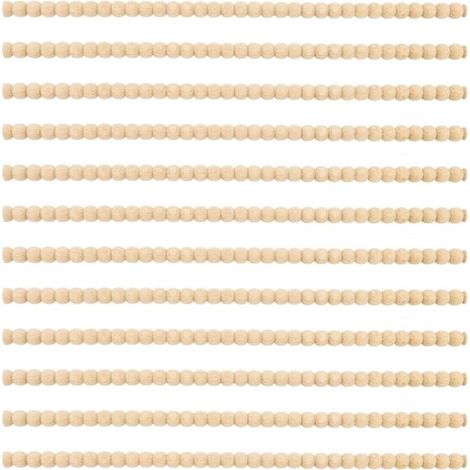 12 baguettes décoratives en bois, idéales pour le mobilier et la décoration intérieure, 40 cm, baguettes décoratives en bois à réaliser soi-même (1/5)