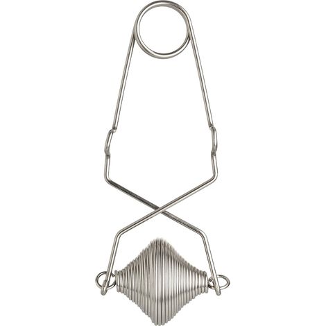 Setaccio manuale a molla per spezie, in acciaio inox. (1/4)