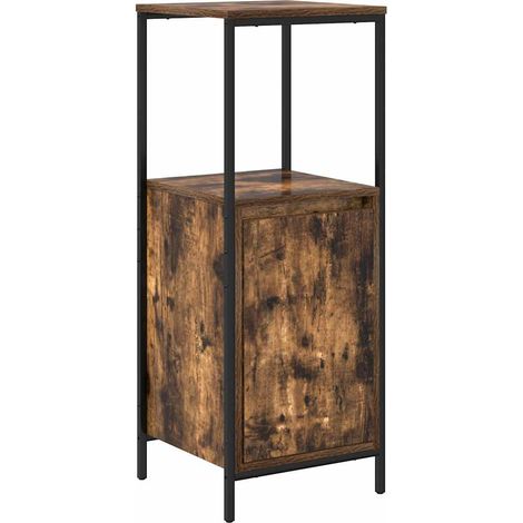 Maison Exclusive - Mobile da Bagno con Ripiani Rovere Fumo 36x35x95 cm