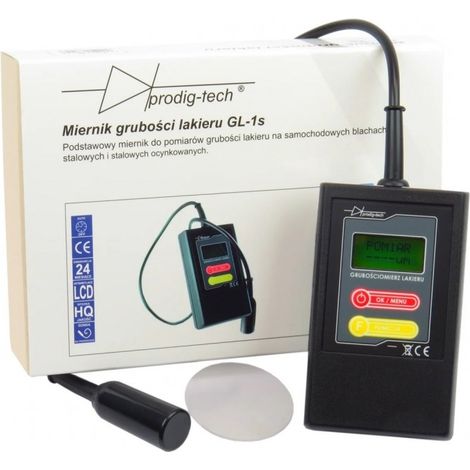 Medidor de espesor de pintura Prodig-Tech GL-1S: medición precisa, sonda con cable (1/3)
