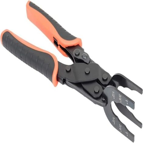 Schnellverschlusszange für Schnellkupplungen (1/2", 3/4", 1"), Demontagewerkzeug für verschiedene Größen (1/5)