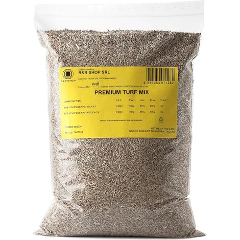 Semences pour pelouse, ray-grass vivace, croissance rapide et durable (900gr - 35mq) (1/5)