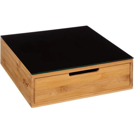 Cajón de bambú para cápsulas (1/4)