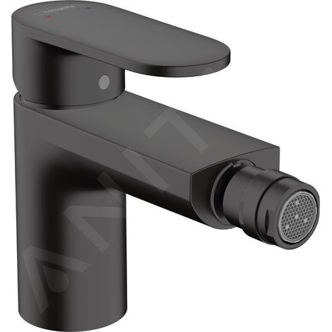 Hansgrohe Vernis Blend - Mitigeur de bidet avec vidage, noir mat 71218670 (1/4)