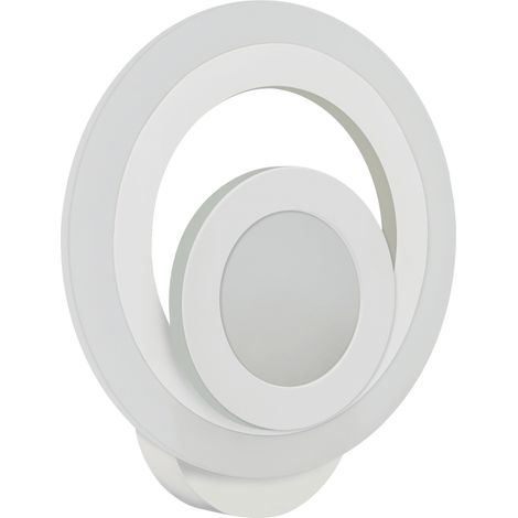 Luminaria LED SMD decorativa blanca de 14 W y 4200 K, IP44, Orbit Ideus 04028 (1/2)