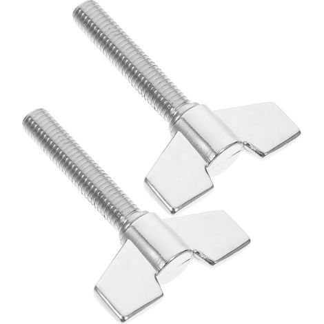 Écrous de cymbale Yardenfun pour batterie en acier, 2 pièces, vis (1/5)