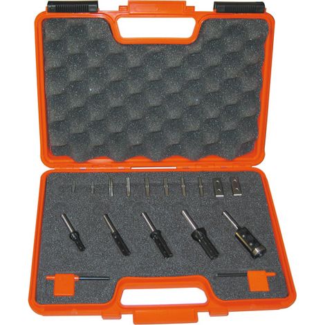 CMT – Jeu de 5 emporte-pièces avec couteaux HW – Diamètre de queue 8mm – Longueur 8-10-12-14-19mm – Pour bois dur et teck (1/5)