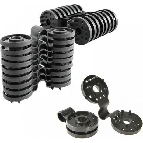 20pcs Clip de Fixation pour Brise Vue,Clip Spécial avec œillet en Plastique,Clips de Fixation Traités Anti-UV pour Brise Vue, Filet, Clôture, d'ombrage (1/4)