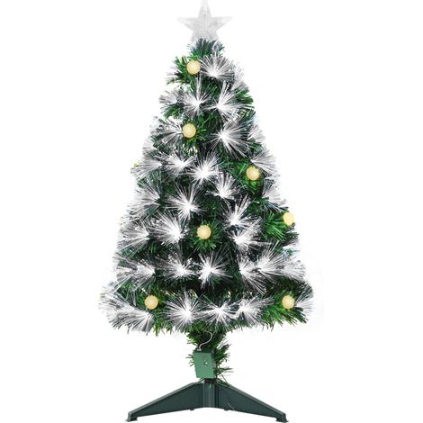 Sapin artificiel lumineux WILLOW vert 90 cm (1/5)