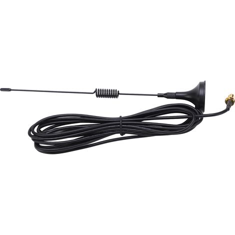Antenne UHF 400-480 MHz pour Kenwood TK-240/250 avec Support Magnétique et Connecteur SMA Femelle, Longueur 20 cm