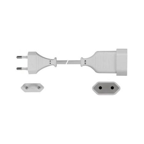 Prolunga elettrica conecticplus CUC Exertis 1 80m bianco 1380W