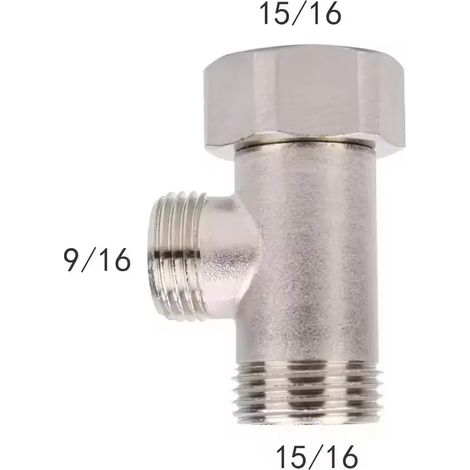 Tuyau d'eau haute pression antidéflagrant avec écrou en cuivre G1/2" en acier inoxydable 304 (60 cm) (1/2)