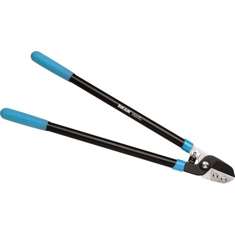 Sécateur à 2 mains - Modèle 61R - En acier - Coupe enclume pour un travail très précis - Longueur 71 cm - Idéal pour la taille à sec - Orange (1/5)