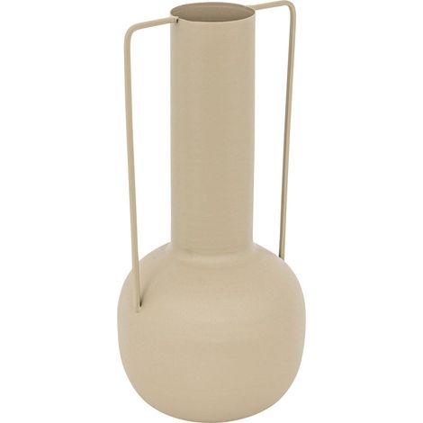 Vaso sylvain in metallo lino beige h295cm - Atmosphera créateur d'intérieur