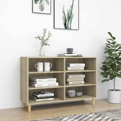 Sideboard Sonoma Oak 103,5x35x70 cm Engineered Wood vidaXL (1/5)